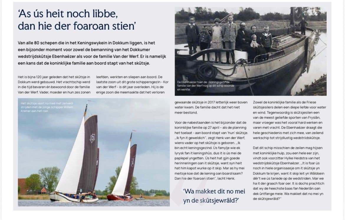 Ebenhaezer in de schijnwerpers voor Koningsdag 2026!